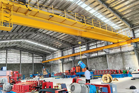 3 Set 10 Ton 20Ton 32Ton、Double Girder Overhead Crane Successfully Installed for Afghanistan Factory