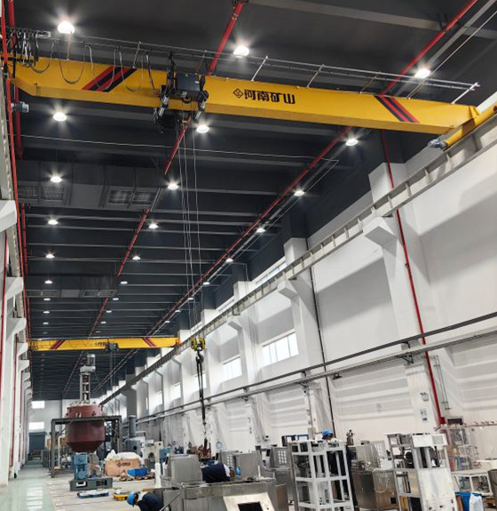 HD Type European Single Girder Bridge Crane