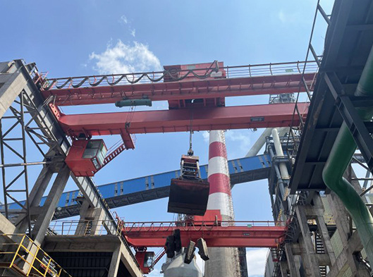 Grab Bucket EOT Crane