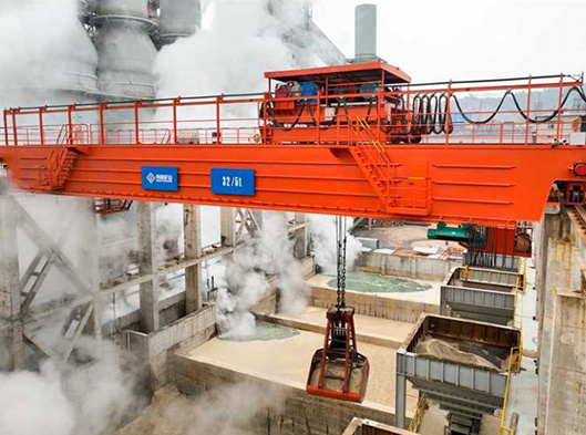 Grab Bucket EOT Crane