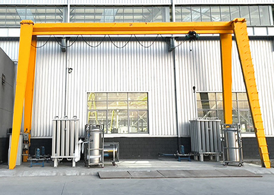 MH Box Type Single Girder Gantry Crane