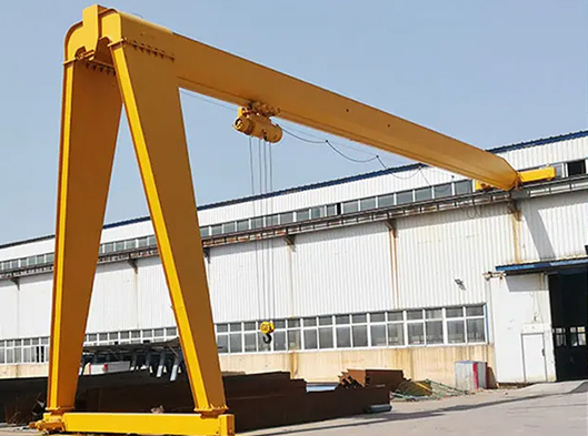 BMH Single Girder Semi Gantry Crane