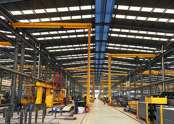 BMH Single Girder Semi Gantry Crane