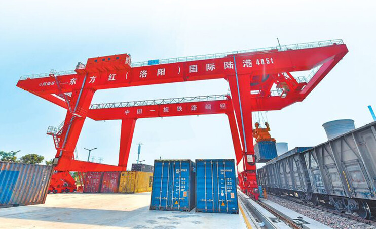 Rail Mounted Container Gantry Crane