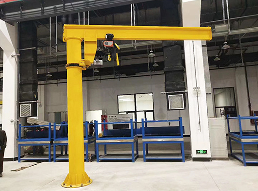 Floor Mounted Slewing jib Crane