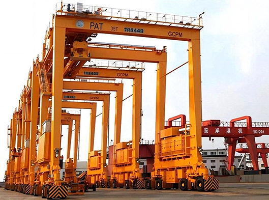 RTG Rubber Tyred Gantry Crane