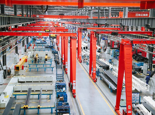 BMH Single Girder Semi Gantry Crane