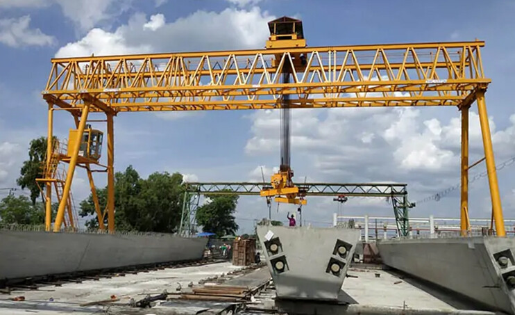 MG Type Double Girder Truss Gantry Crane