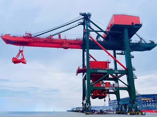 Grab Ship Unloader Crane