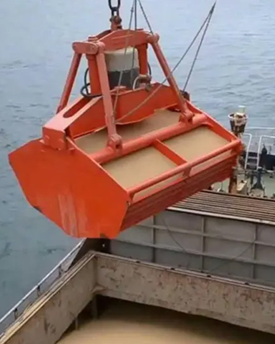 Grab Ship Unloader Crane