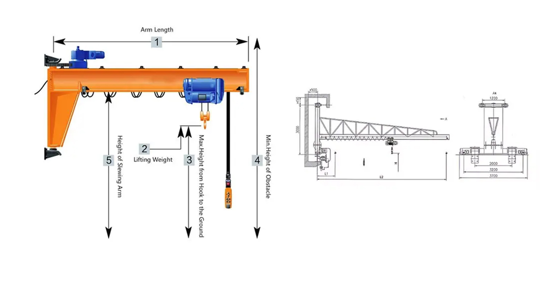 Wall-Mounted-Cantilever-Jib-Crane-5