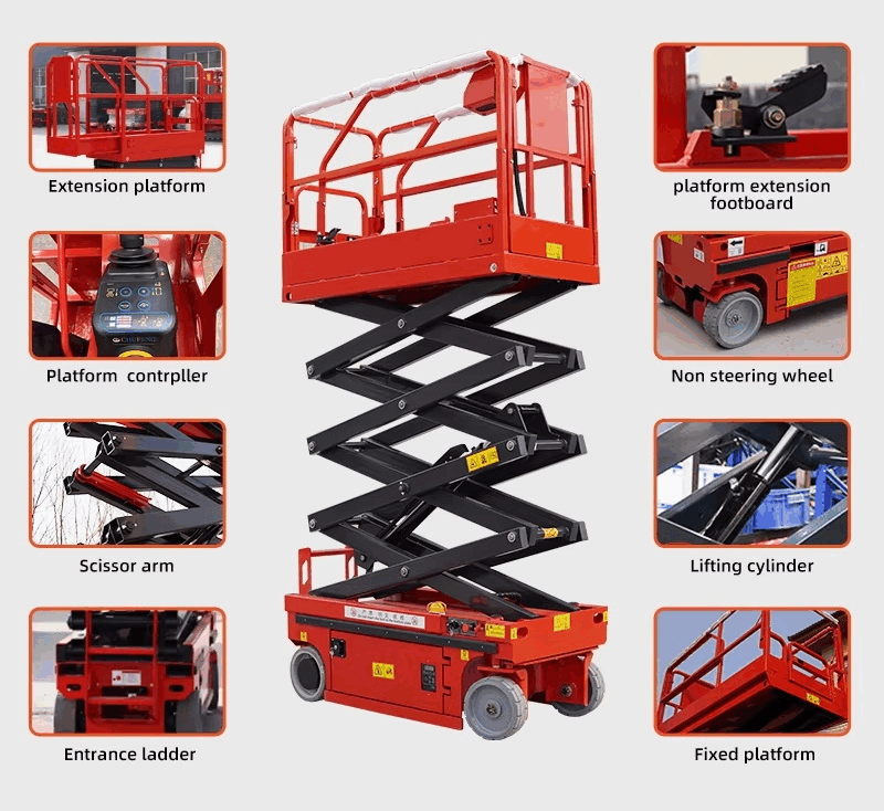 Self Propelled Scissor Lift Platform